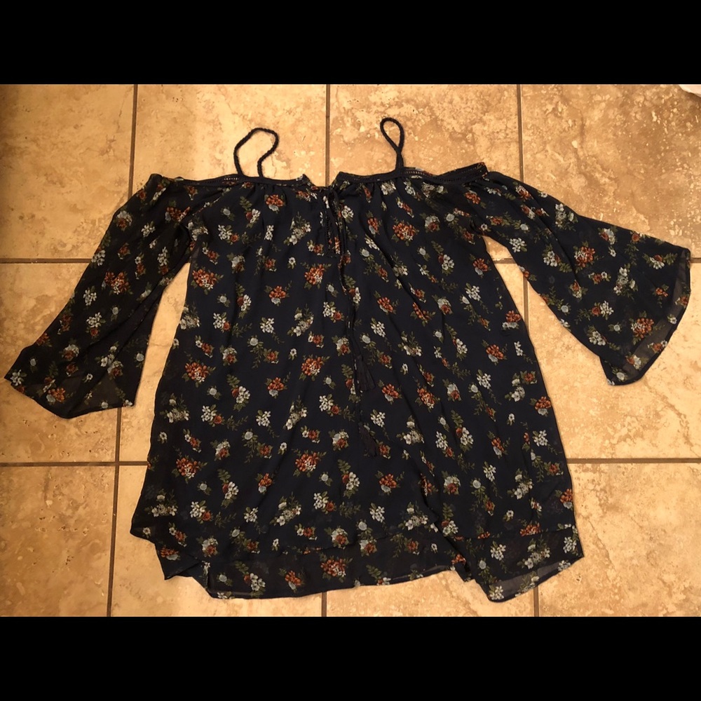 Off the Shoulder Flowy Dress